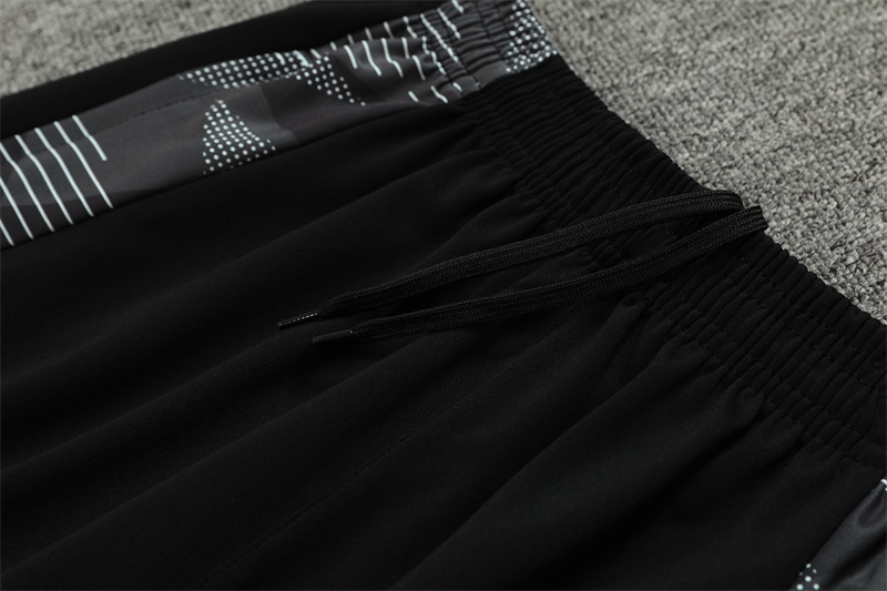 24-25 Algeria Black Training Suit/ 24-25 阿尔及利亚黑色训练服
