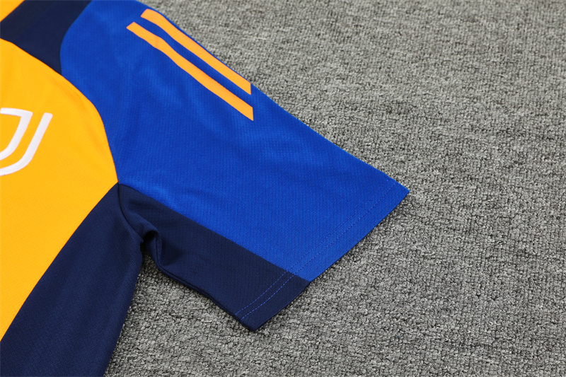 24-25 Juventus Orange Short Sleeve Training Suit/ 24-25 尤文橙色短袖训练服
