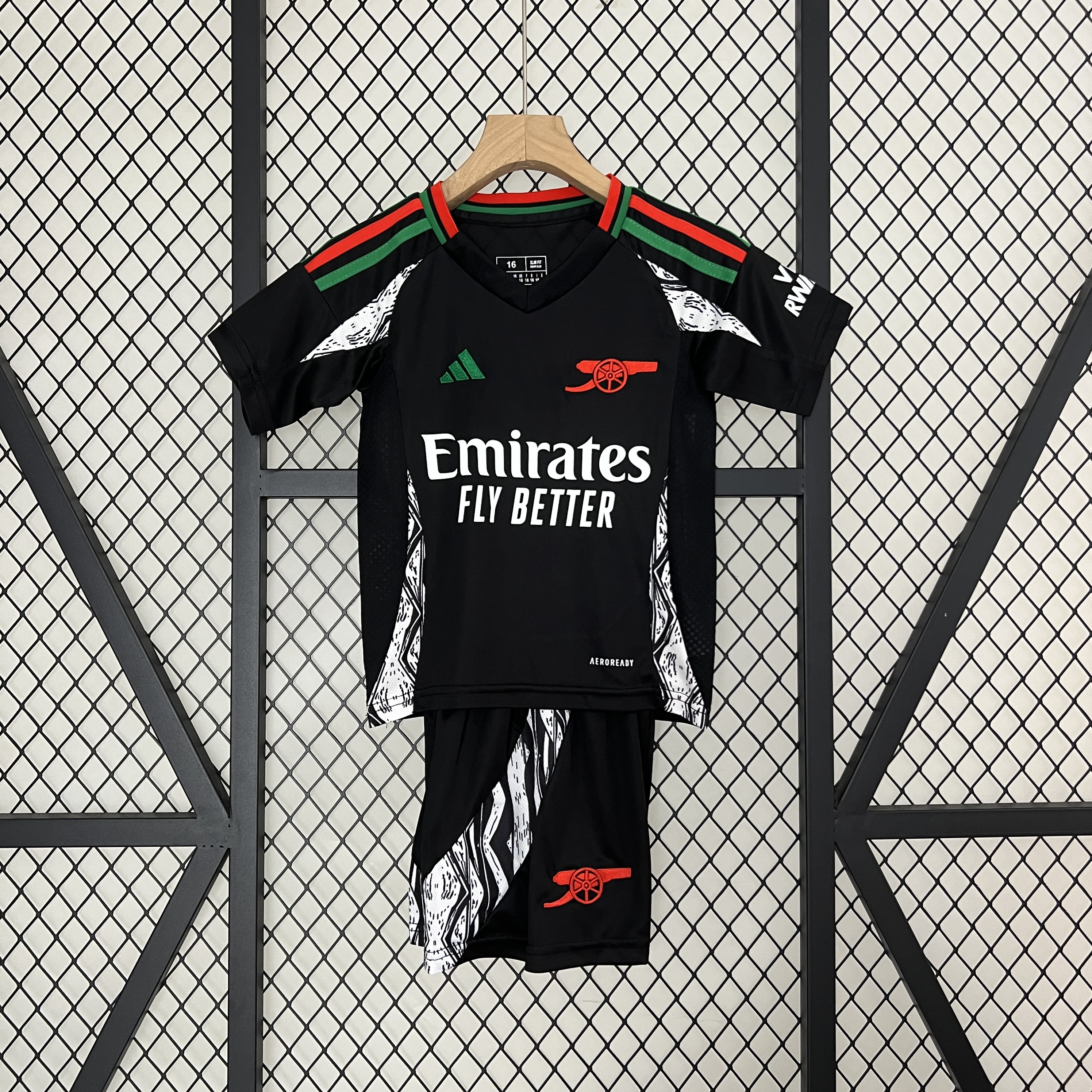 24-25 Arsenal Away Kid Kit/24-25阿森纳客场童装