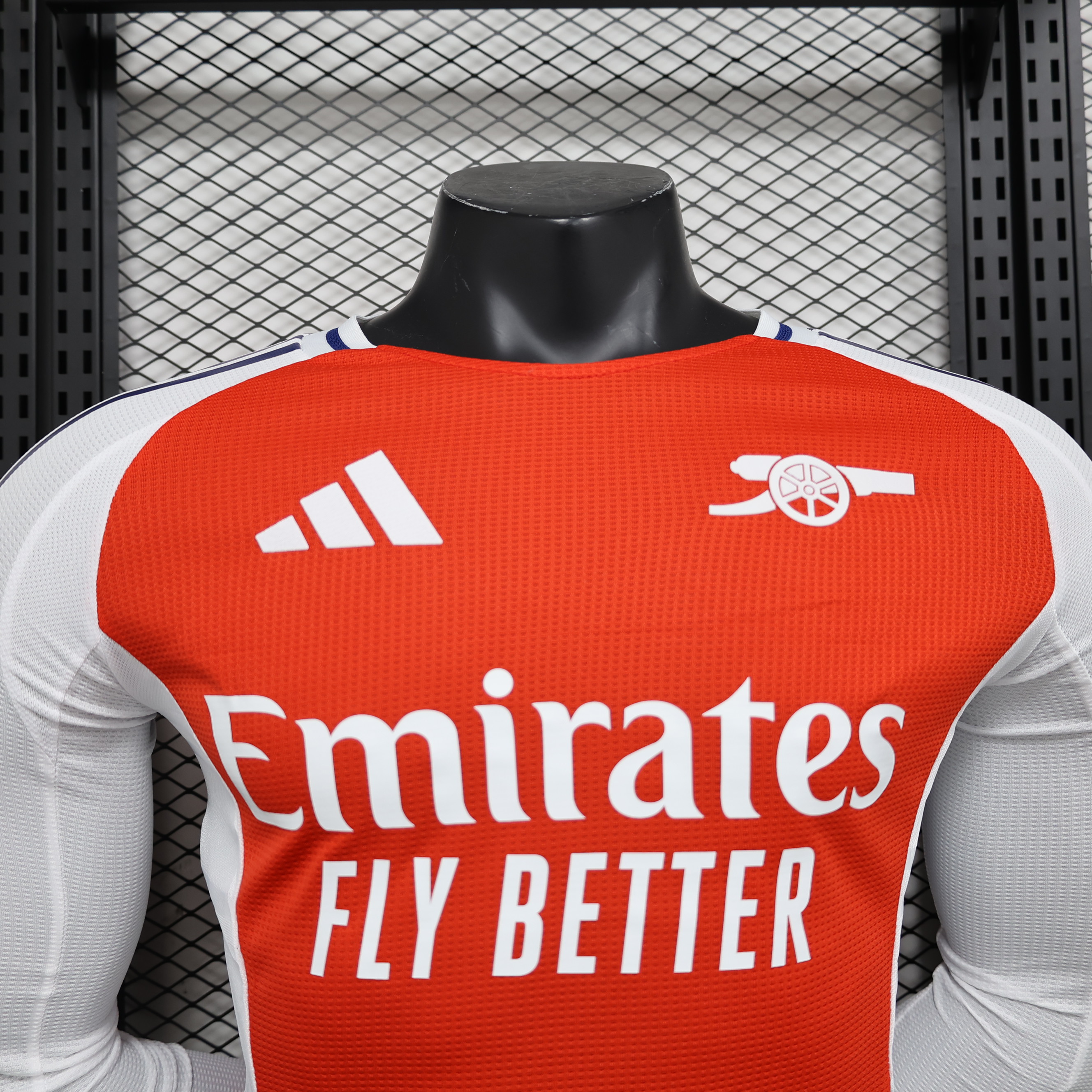 24-25 Arsenal Home Player Long Sleeve Jersey/ 24-25 阿森纳主场球员版长袖