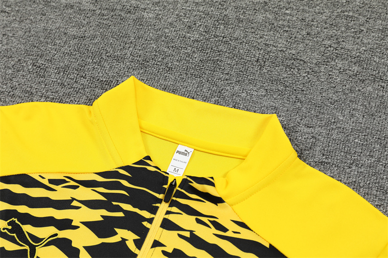 24-25 Borussia Dortmund Yellow Training Suit/24-25多特蒙德半拉训练服