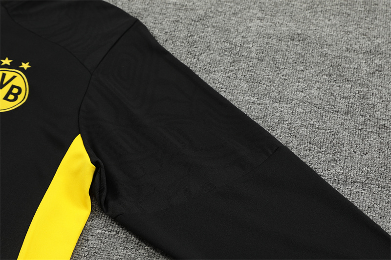24-25 Borussia Dortmund Black Training Suit/24-25多特蒙德半拉训练服