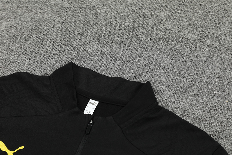 24-25 Borussia Dortmund Black Training Suit/24-25多特蒙德半拉训练服