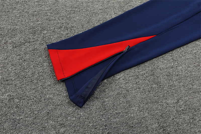 24-25 PSG White Training Suit/ 24-25PSG巴黎半拉训练服