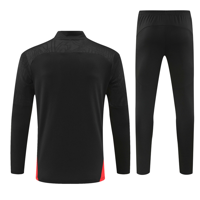 24-25 AC Milan Black Training Suit/24-25AC米兰半拉训练服