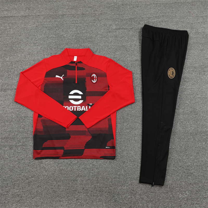 24-25 AC Milan Training Suit/24-25AC米兰半拉训练服