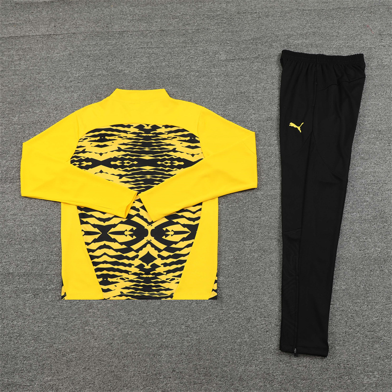24-25 Borussia Dortmund Yellow Training Suit/24-25多特蒙德半拉训练服