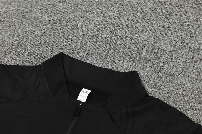 24-25 AC Milan Black Training Suit/24-25AC米兰半拉训练服