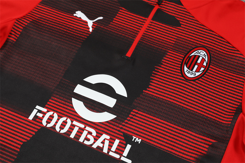 24-25 AC Milan Training Suit/24-25AC米兰半拉训练服