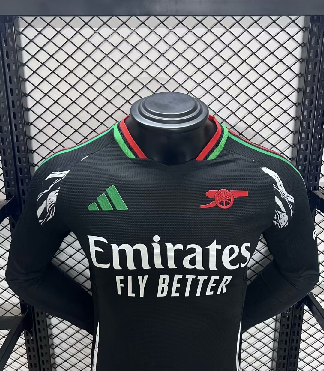 24-25 Arsenal Away Player Long Sleeve Jersey/ 24-25 阿森纳客场球员版长袖