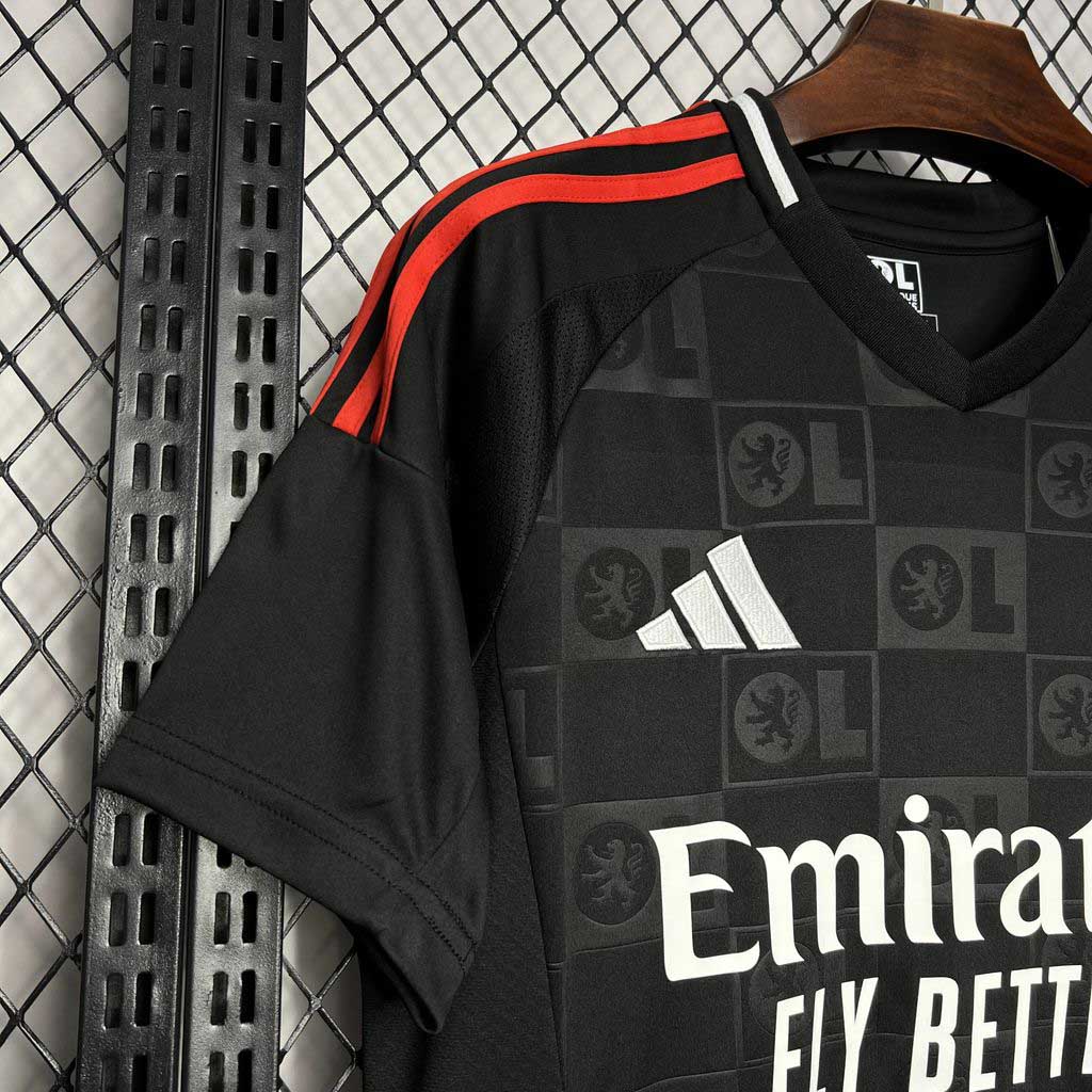 24-25 Lyon Away Fans Jersey /24-25  里昂客场球迷版