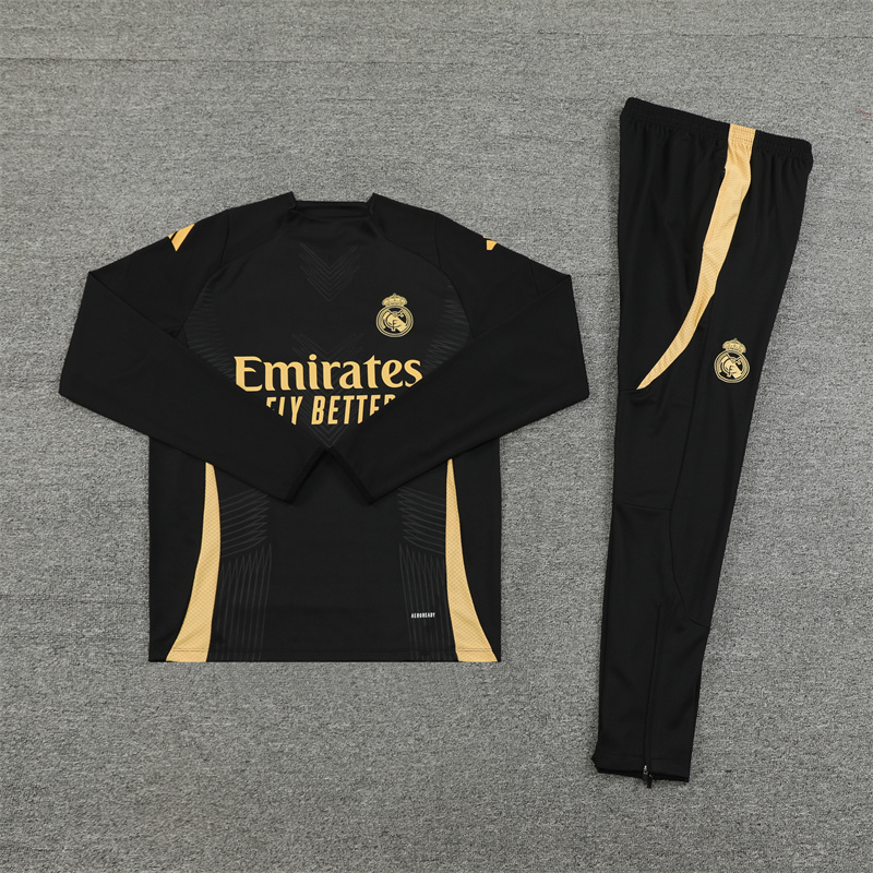 24-25 Real Madrid Player Version Training Suit/24-25皇马半拉训练服，球员版