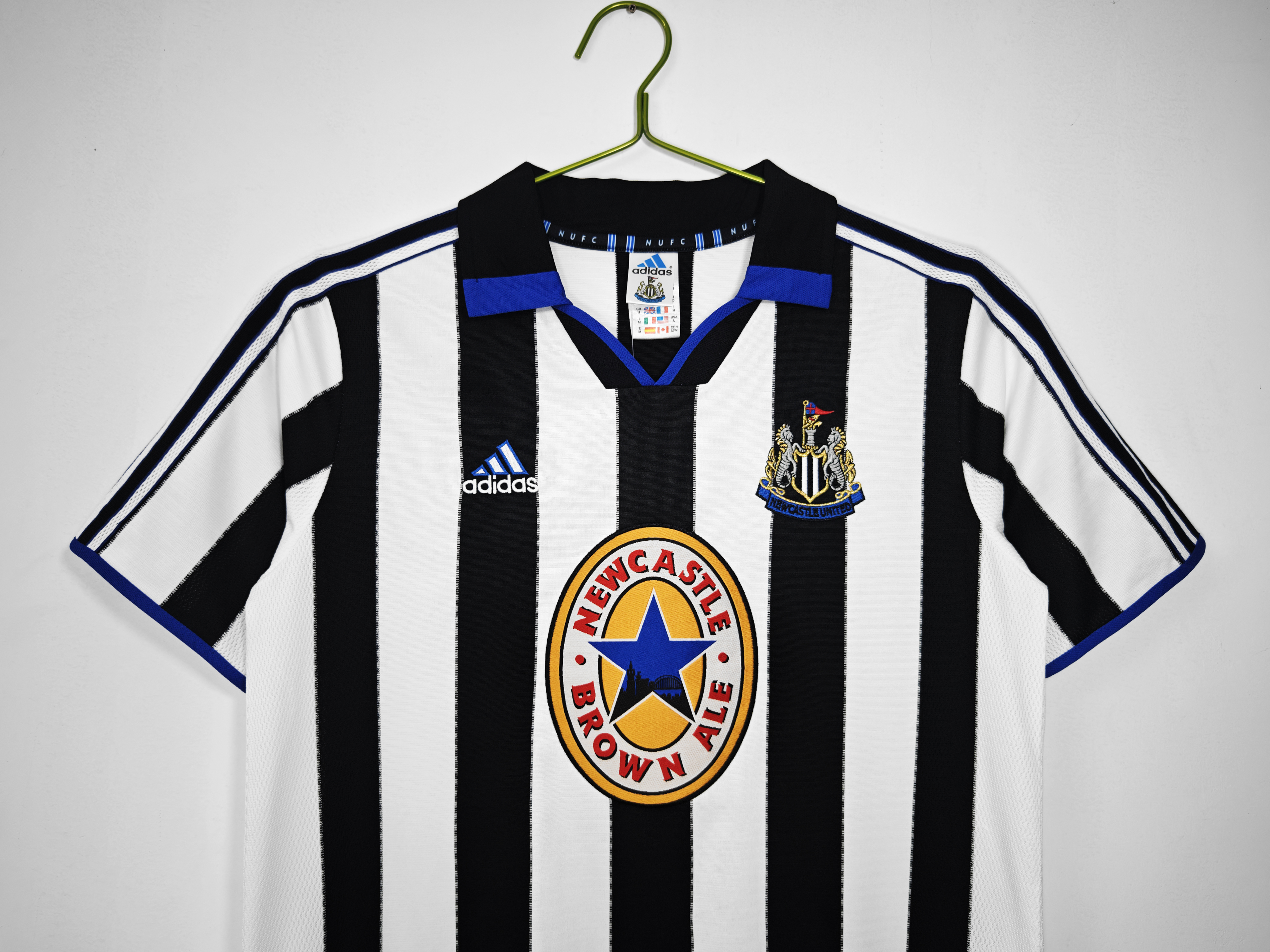 1999-2000 Newcastle United Home Retro Jersey/1999-2000 纽卡斯尔主场