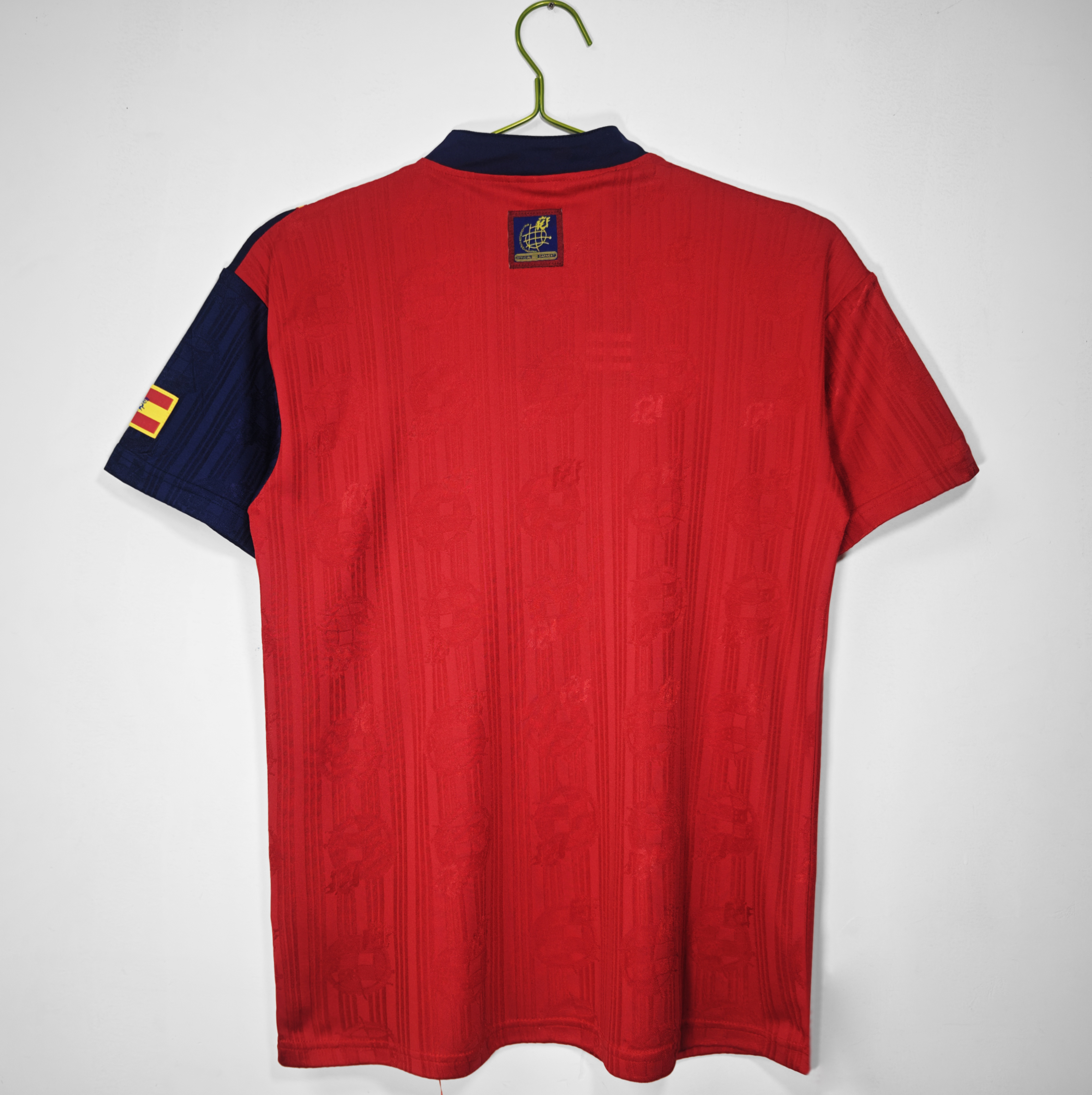 1996 Spain Home Retro Jersey/1996 西班牙主场