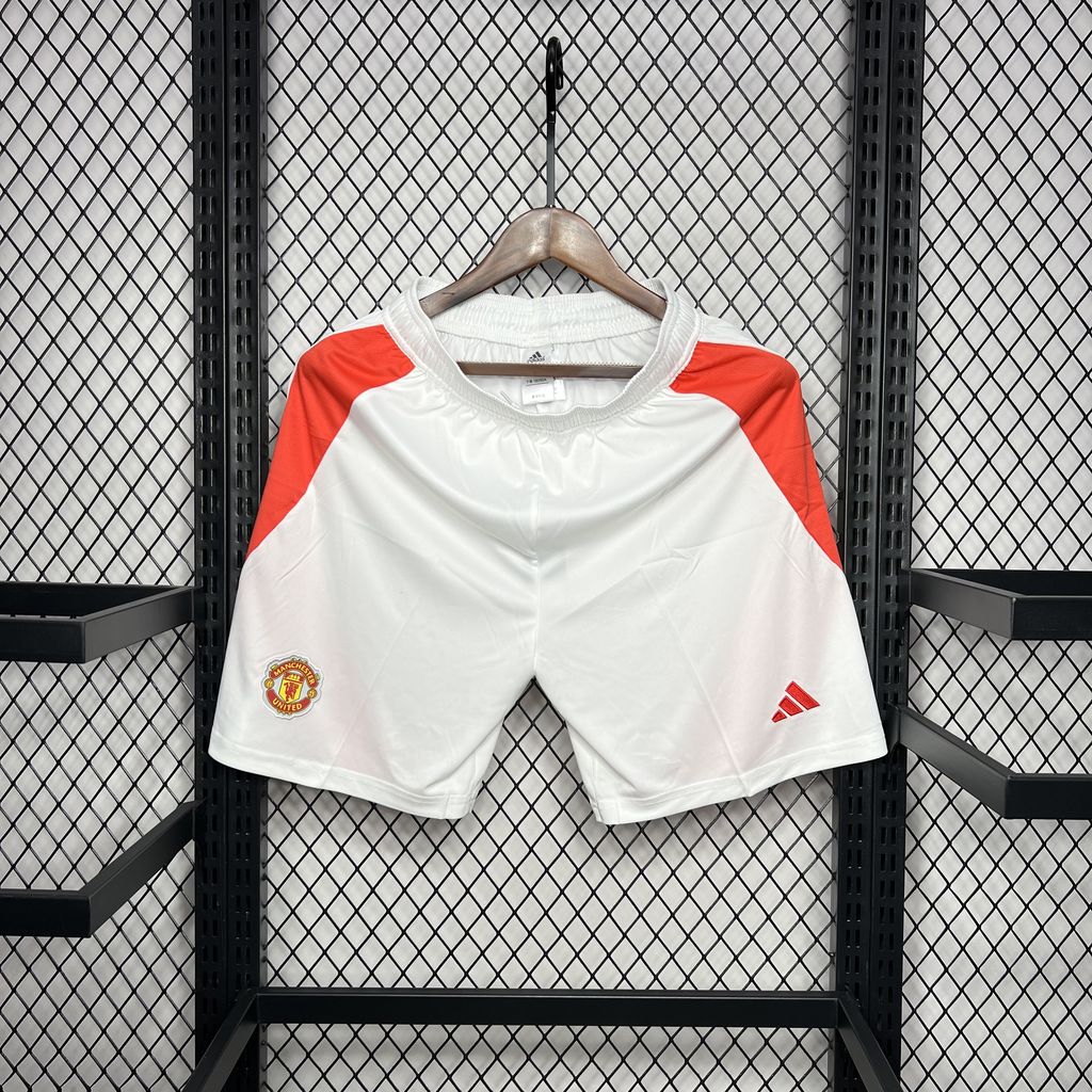 24-25 Manchester United Home Short/24-25曼联主场短裤