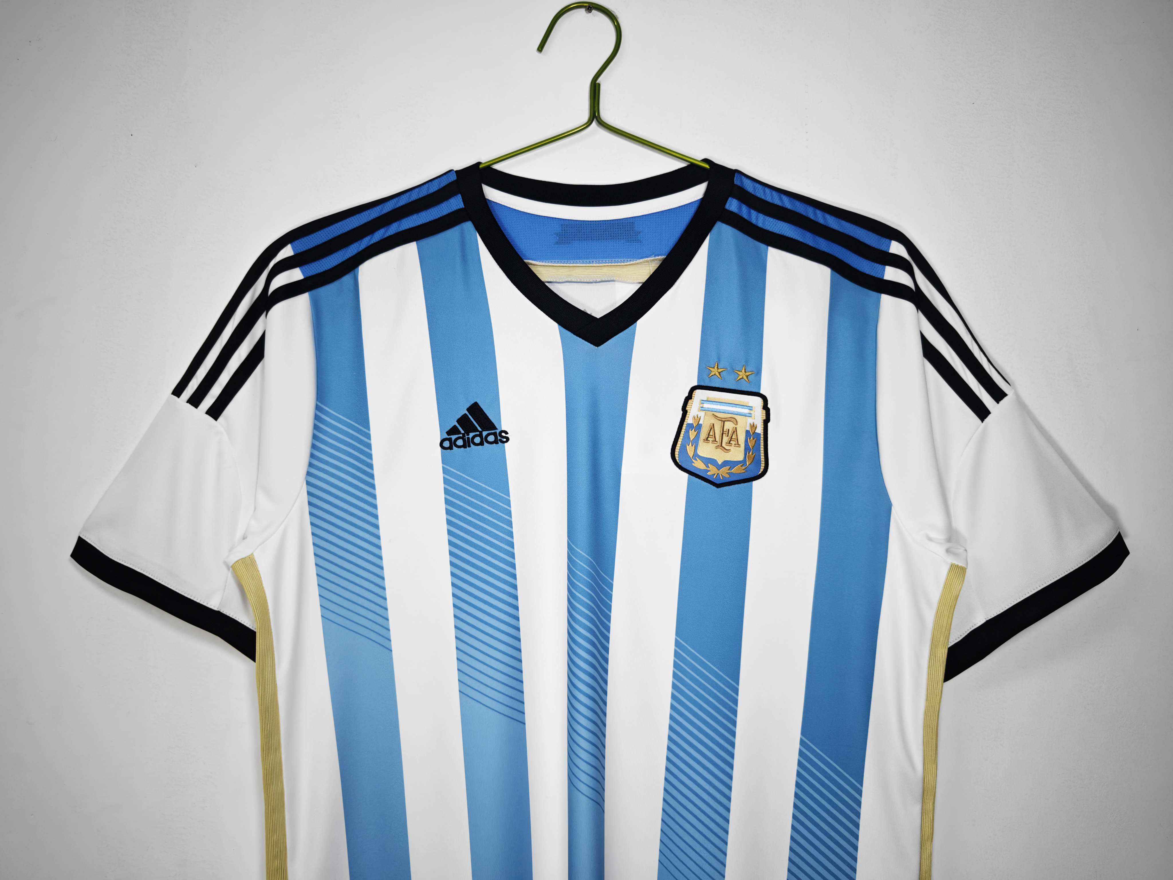 2014 Argentina Home Retro Jersey/2014阿根廷主场