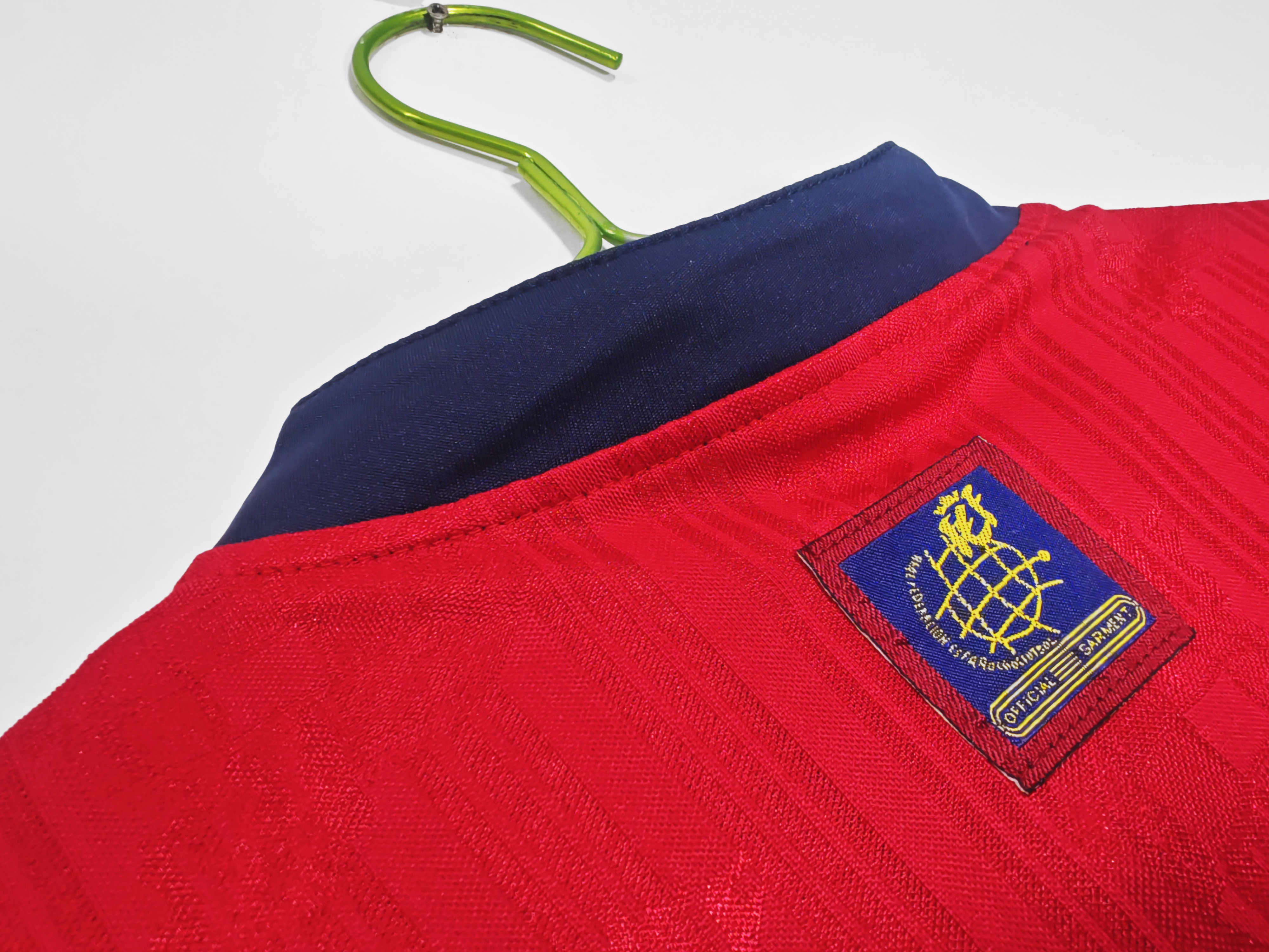1996 Spain Home Retro Jersey/1996 西班牙主场