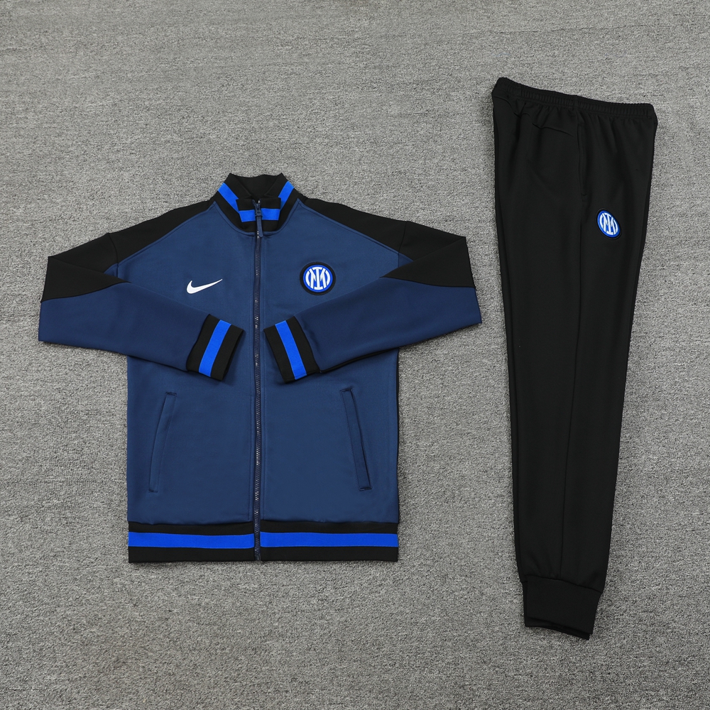 24-25 Inter Milan Blue Jacket Tracksuit/ 24-25国米蓝色夹克训练服