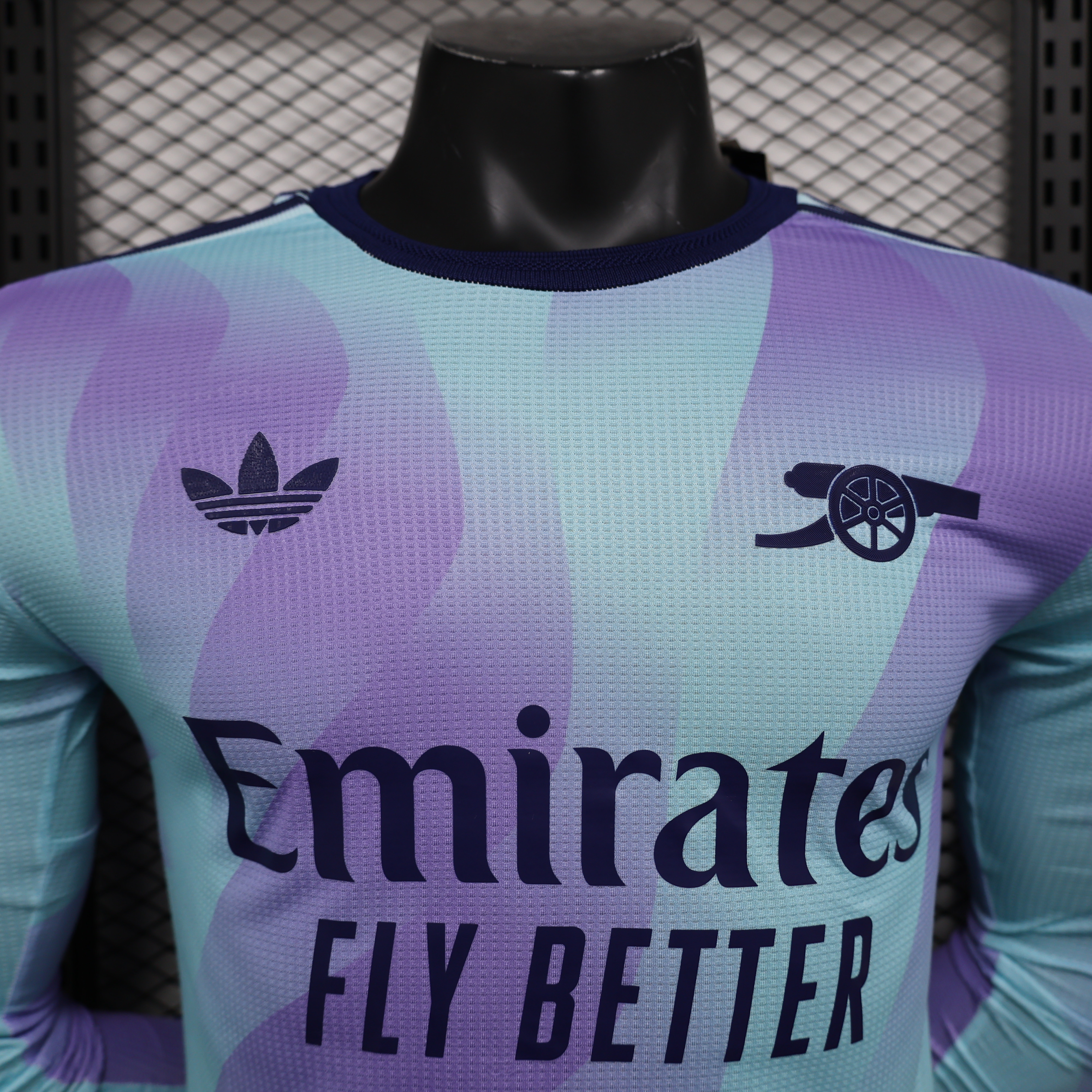 24-25 Arsenal Third Long Sleeve Player Jersey/ 24-25阿森纳第二客场长袖球员版