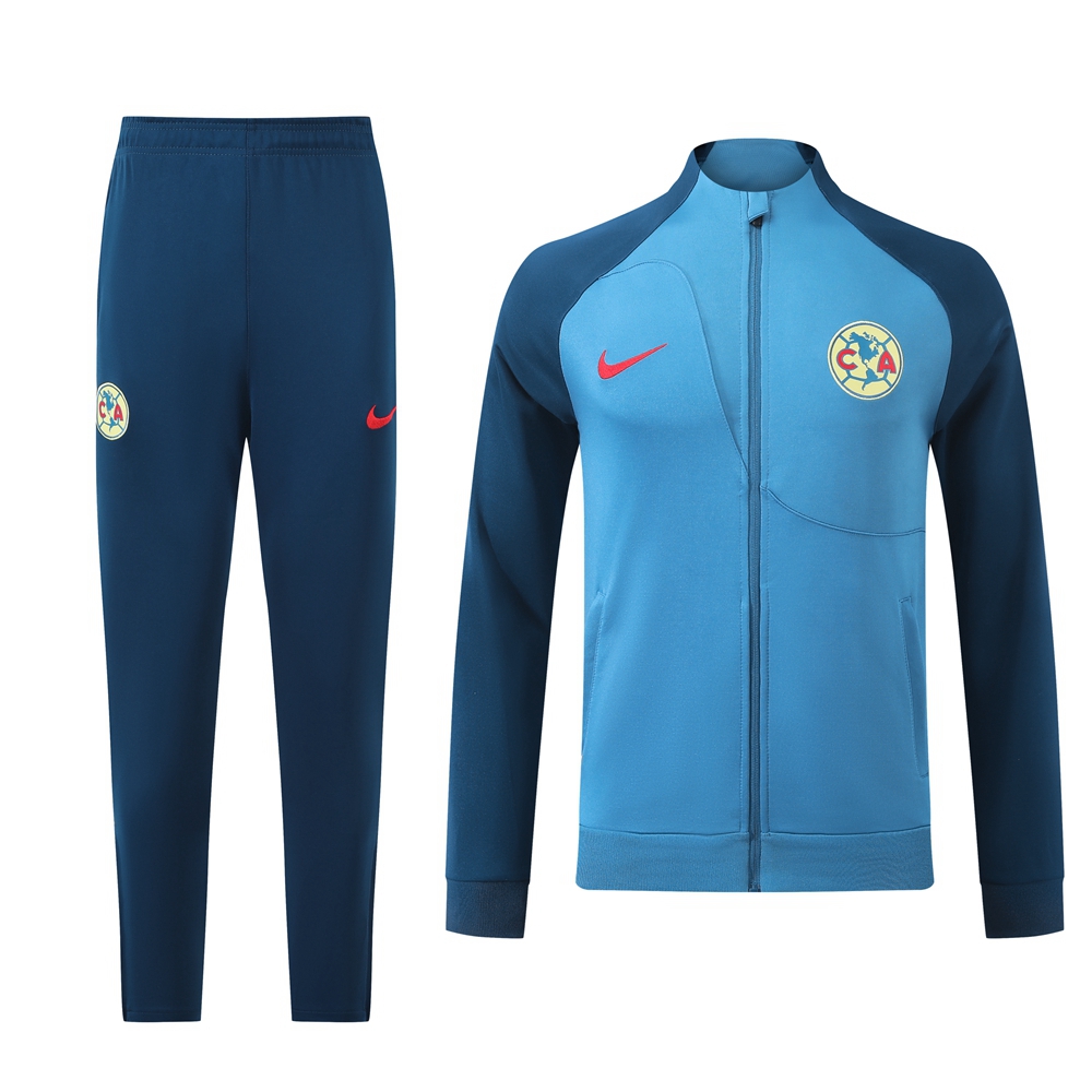 24-25 America Blue Jacket Tracksuit/ 24-25美洲蓝色夹克训练服