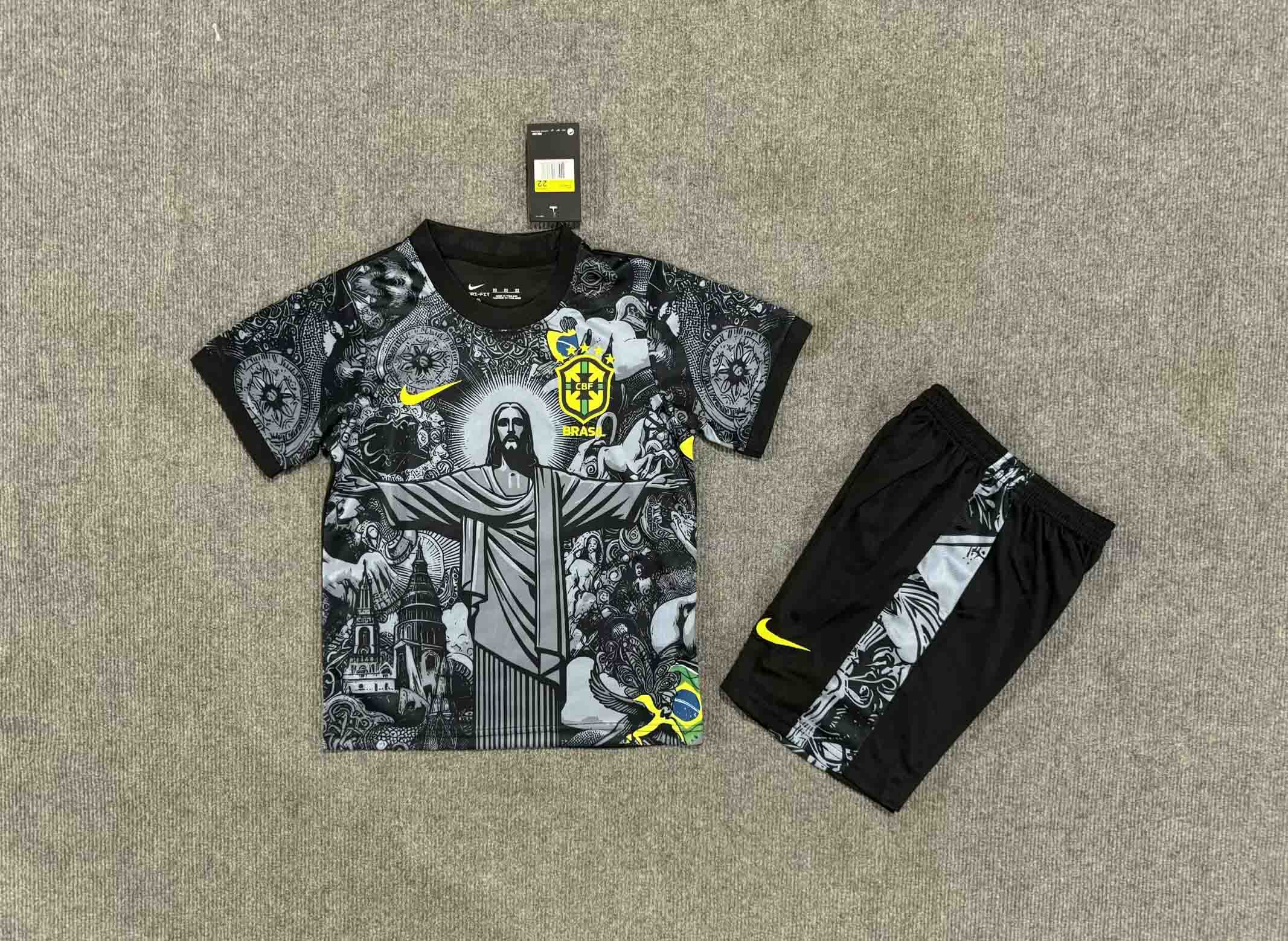 2024 Brazil Special Kids Kit/2024巴西特别款童装