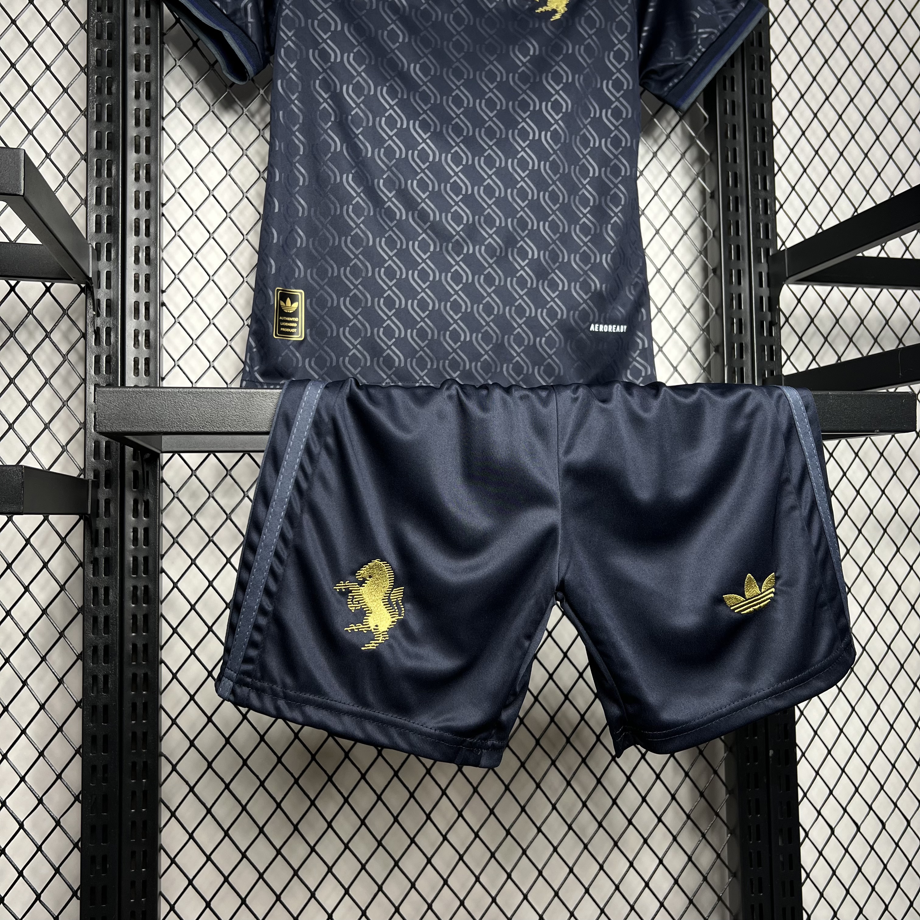 24-25 Juventus Third Away kids kit /24-25尤文图斯第二客场童装
