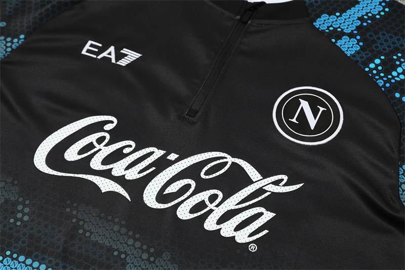24-25 Napoli Training Suit/24-25那不勒斯半拉训练服