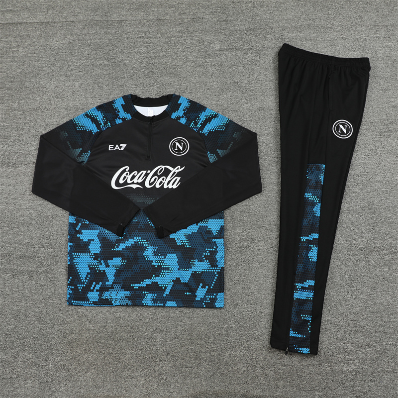 24-25 Napoli Training Suit/24-25那不勒斯半拉训练服