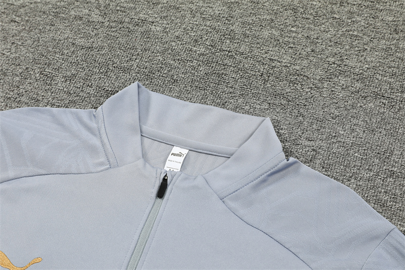 24-25 AC Milan Grey Training Suit/24-25AC米兰半拉训练服