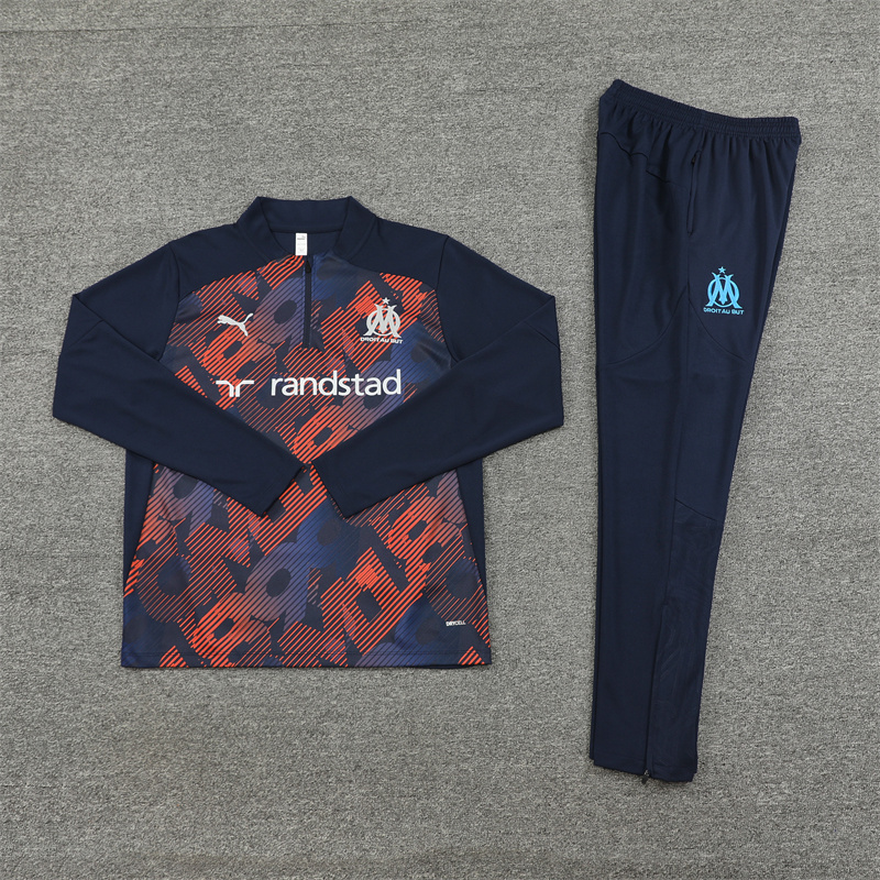 24-25 Olympique Marseille Training Suit/24-25马赛半拉训练服