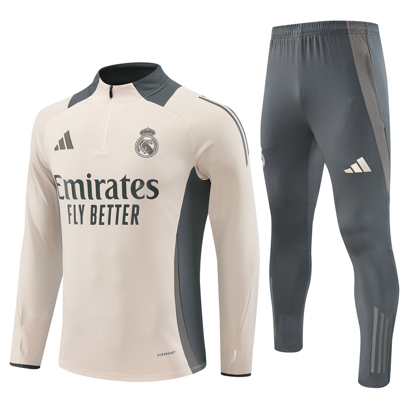 24-25 Real Madrid Training Suit/ 24-25皇马半拉训练服