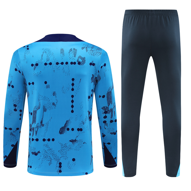 24-25 Chelsea Blue Training Suit/24-25切尔西半拉训练服