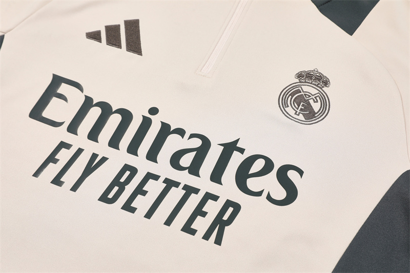 24-25 Real Madrid Training Suit/ 24-25皇马半拉训练服