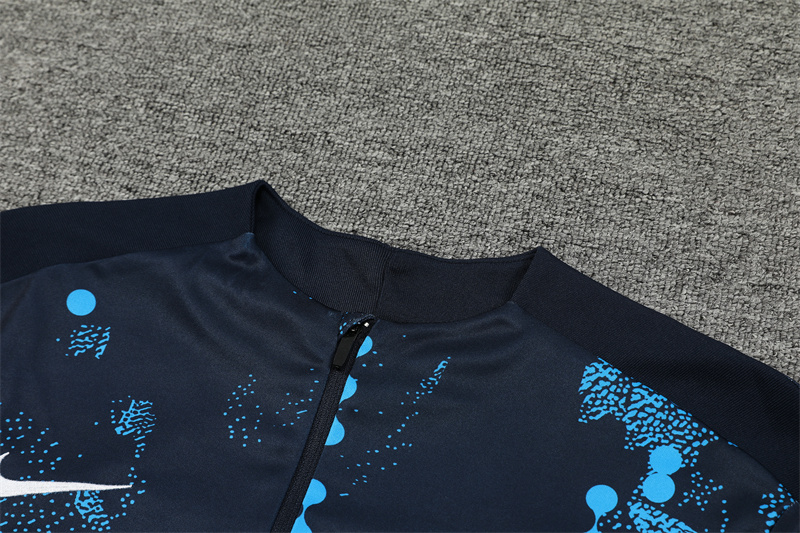24-25 Chelsea Royal Blue Training Suit/24-25切尔西半拉训练服