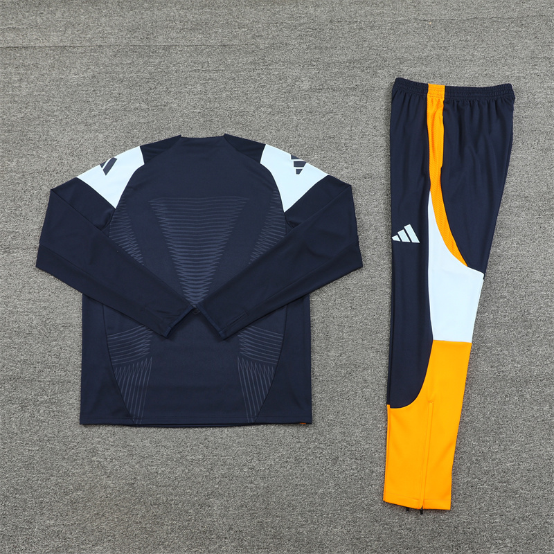 24-25 Real Madrid Player Version Training Suit/24-25皇马半拉训练服,球员版