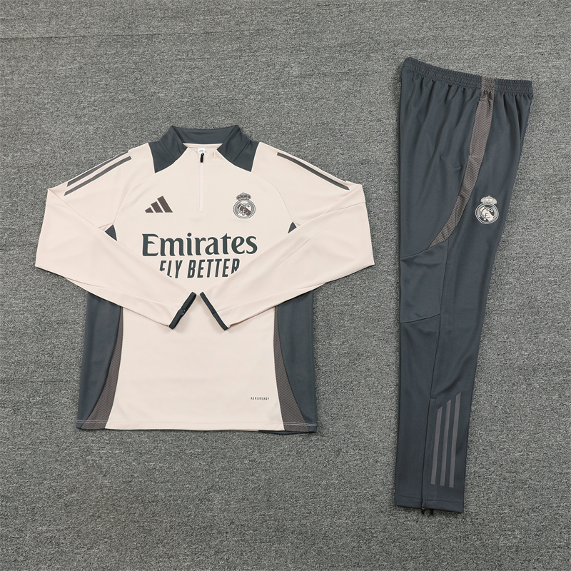 24-25 Real Madrid Training Suit/ 24-25皇马半拉训练服