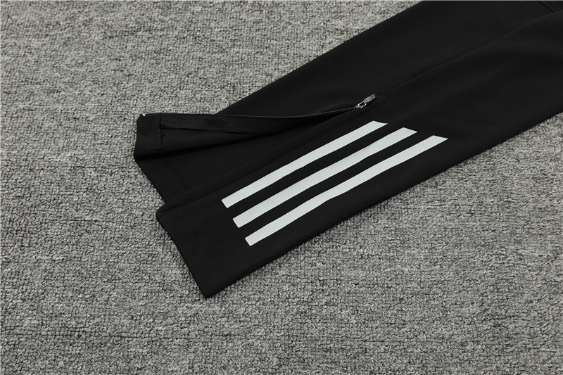 24-25 Manchester United Black Training Suit/ 24-25曼联半拉训练服