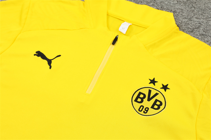 24-25 Borussia Dortmund Yellow Training Suit/24-25多特蒙德半拉训练服