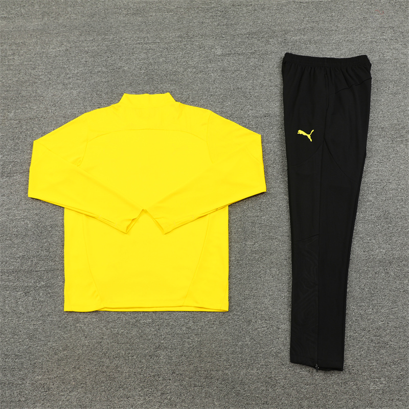 24-25 Borussia Dortmund Yellow Training Suit/24-25多特蒙德半拉训练服