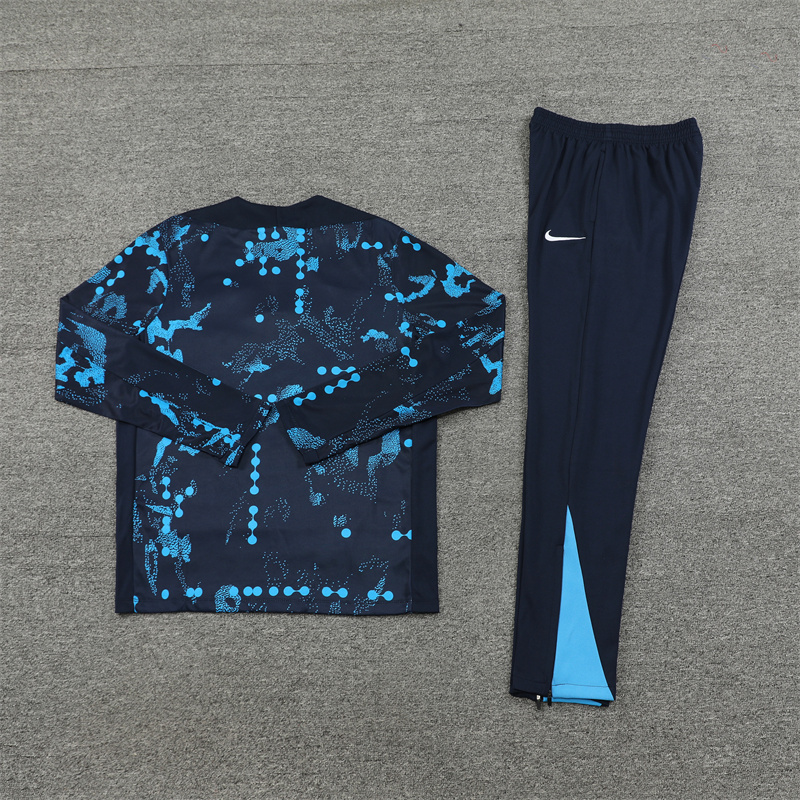 24-25 Chelsea Royal Blue Training Suit/24-25切尔西半拉训练服
