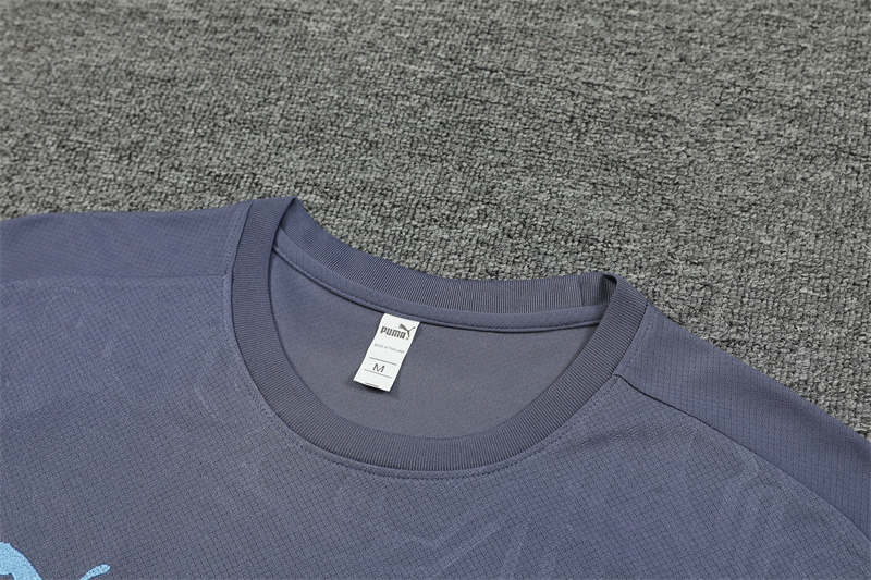24-25 Manchester City Short Sleeve Training Suit/ 24-25曼城短袖训练服