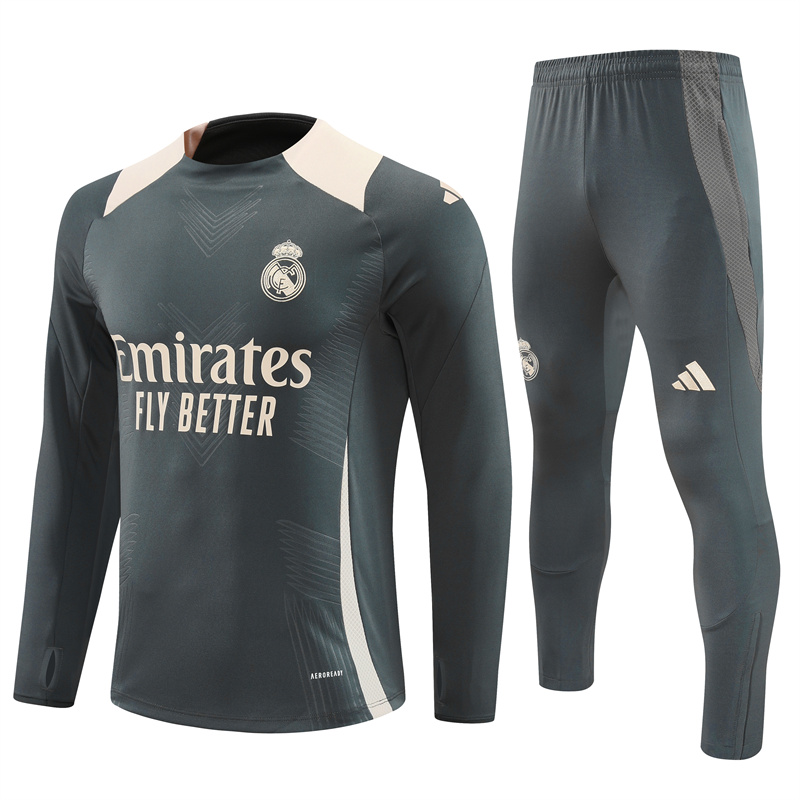 24-25 Real Madrid Player Version Training Suit/24-25皇马半拉训练服，球员版