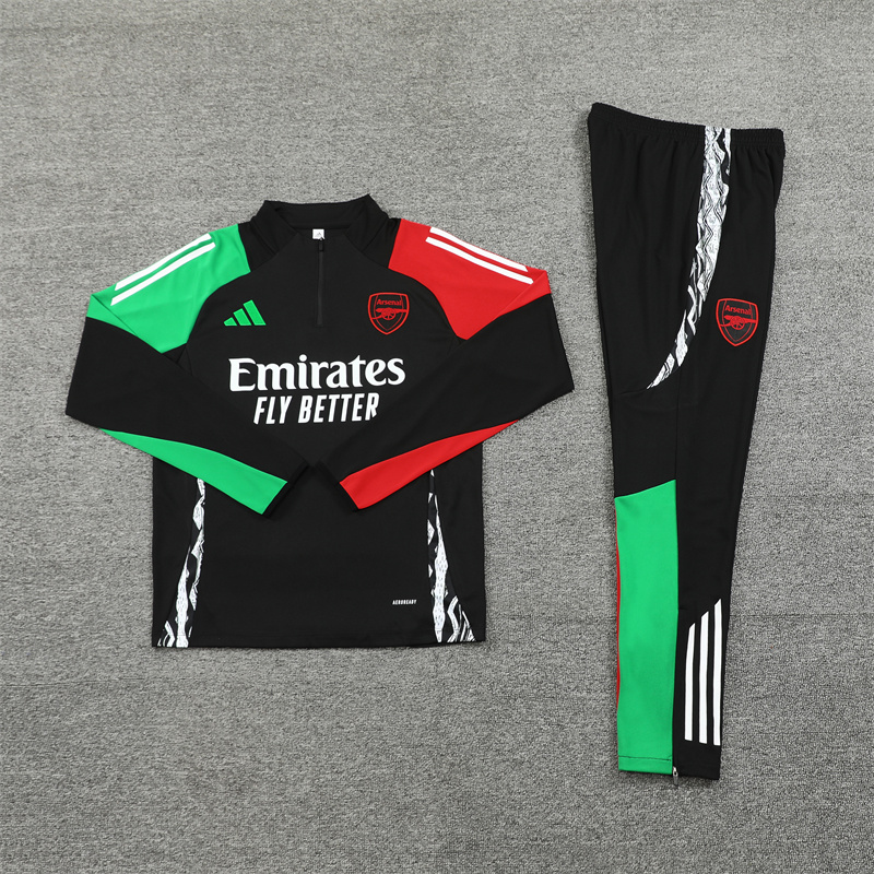 24-25 Arsenal Black Training Suit/ 24-25阿森纳训练服