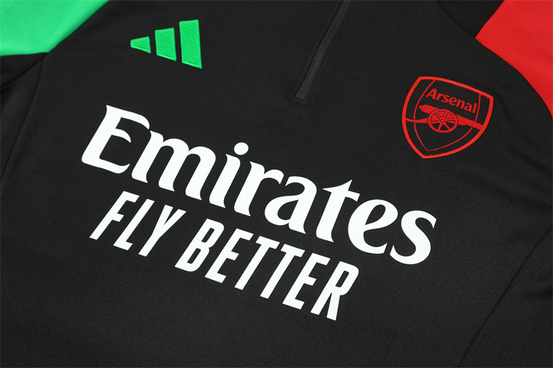 24-25 Arsenal Black Training Suit/ 24-25阿森纳训练服