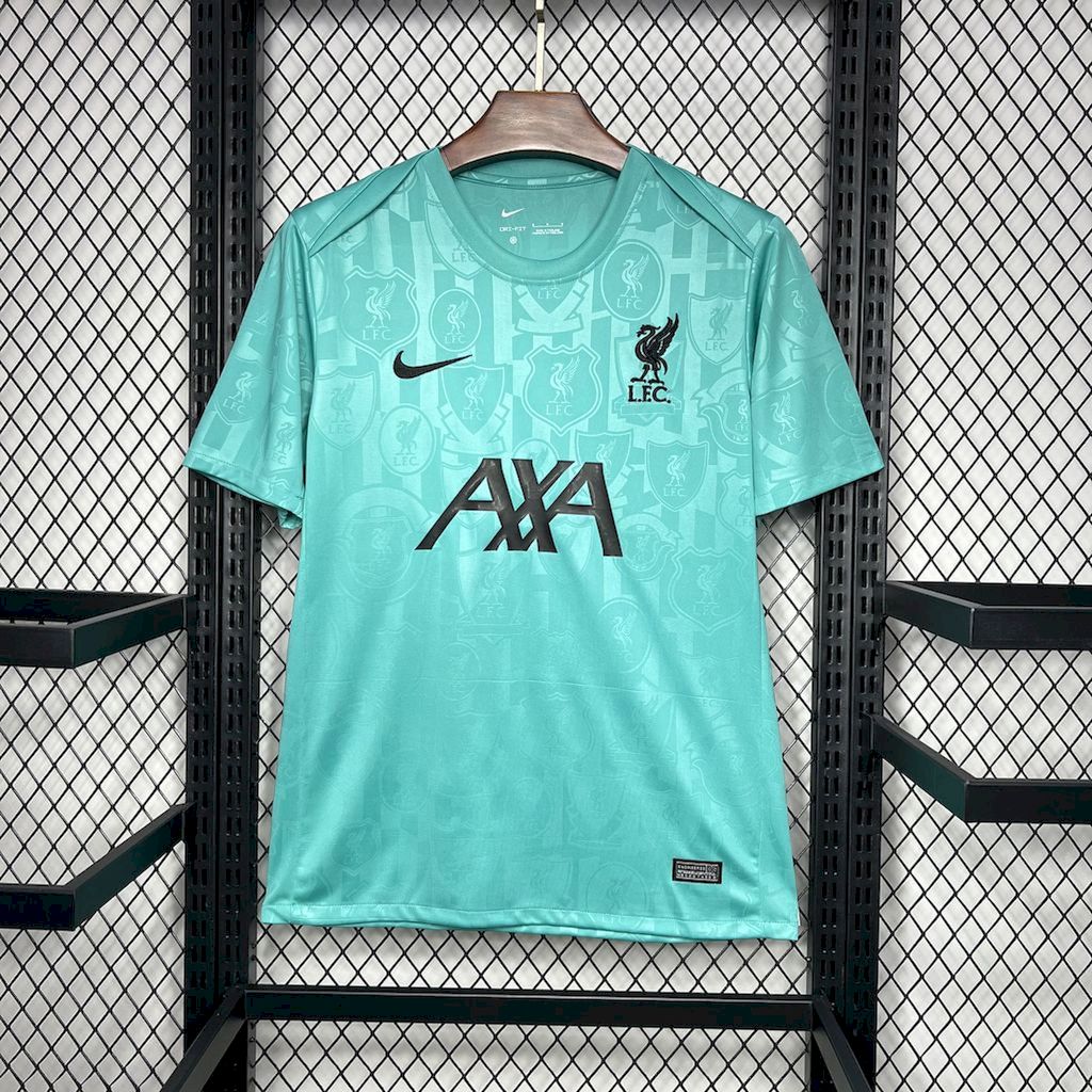 24-25 Liverpool Green Training Fans Jersey/24-25利物浦绿色训练服球迷版