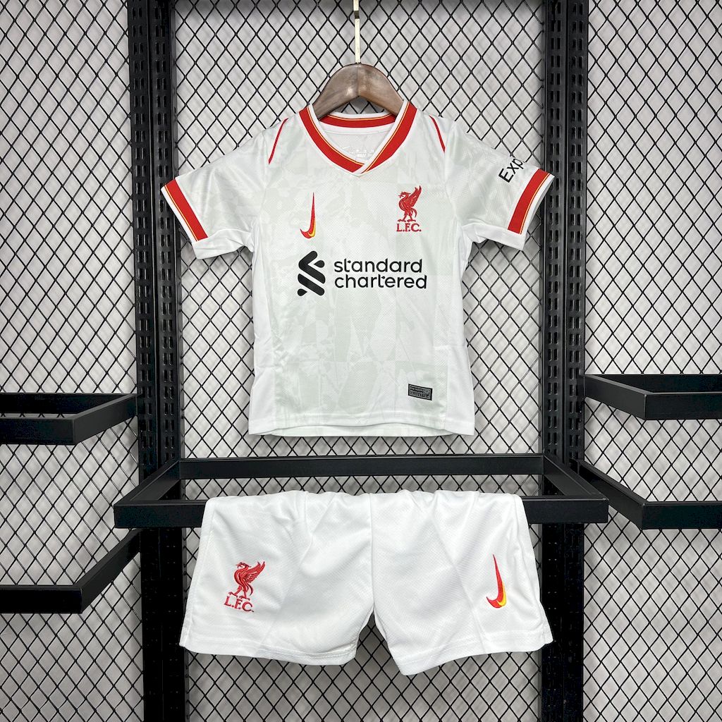 24-25 Liverpool Third Away Kid Kit/24-25 利物浦第二客场童装