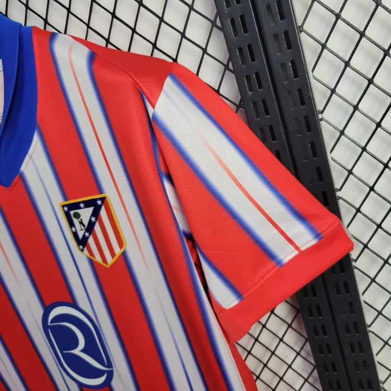 24-25 Atletico Madrid Home Fans Jersey/ 24-25马竞主场球迷版