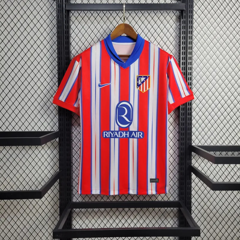 24-25 Atletico Madrid Home Fans Jersey/ 24-25马竞主场球迷版