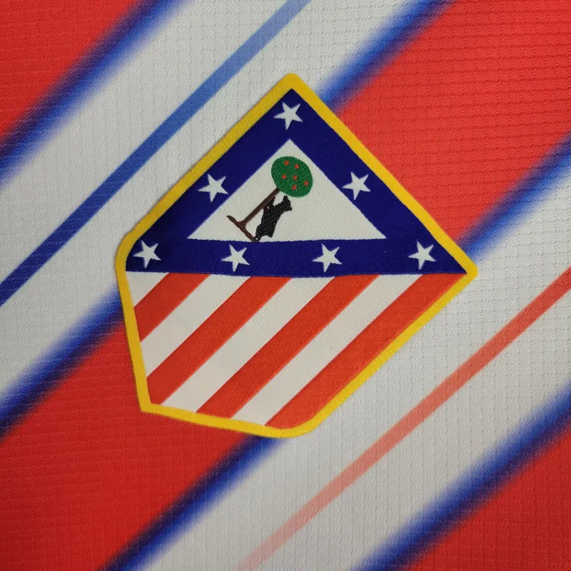 24-25 Atletico Madrid Home Fans Jersey/ 24-25马竞主场球迷版
