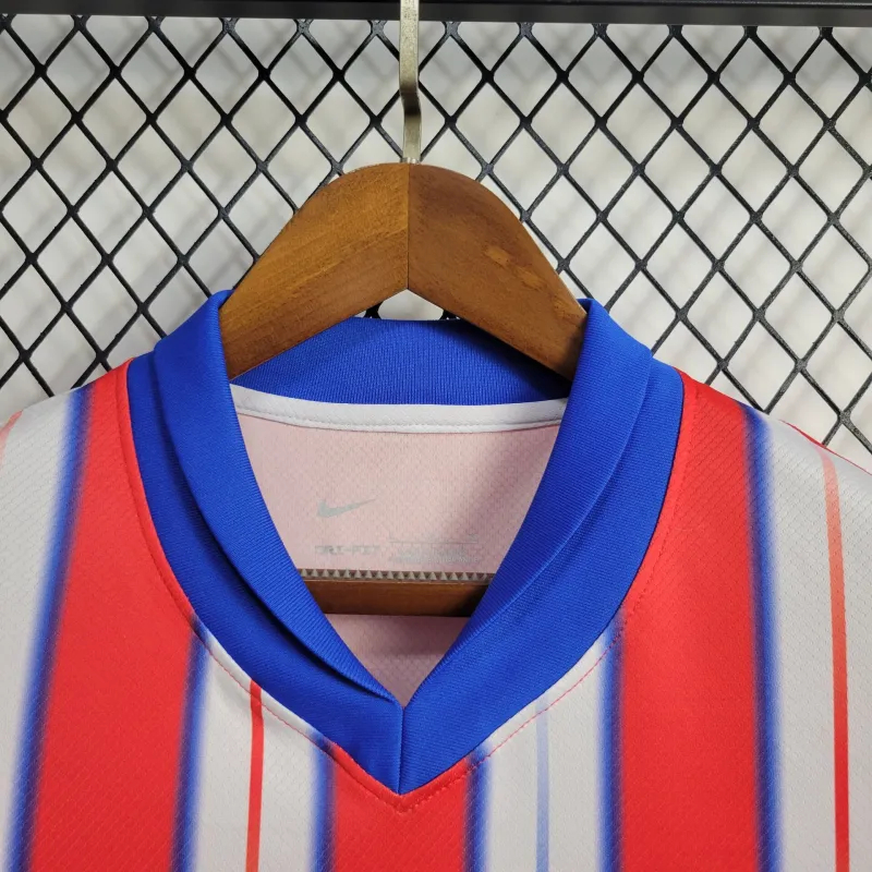 24-25 Atletico Madrid Home Fans Jersey/ 24-25马竞主场球迷版